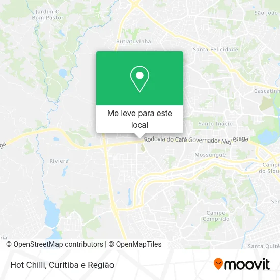 Hot Chilli mapa