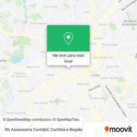 Rb Assessoria Contábil mapa