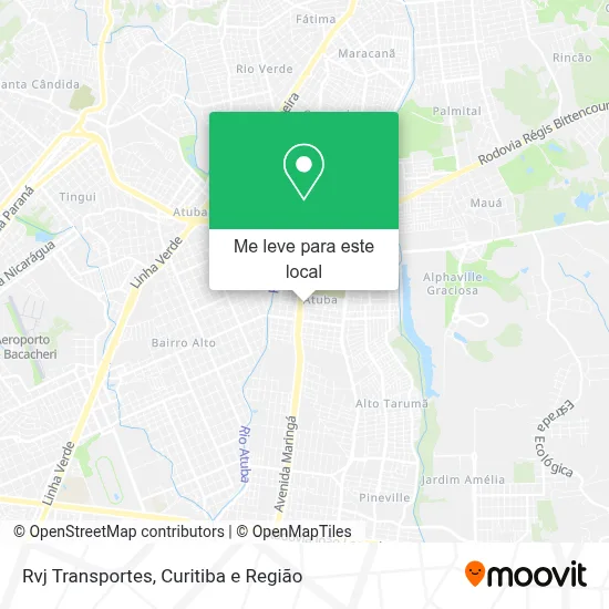 Rvj Transportes mapa