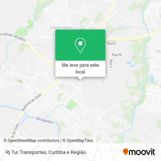 Rj Tur Transportes mapa
