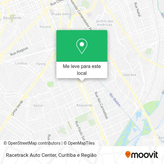 Racetrack Auto Center mapa