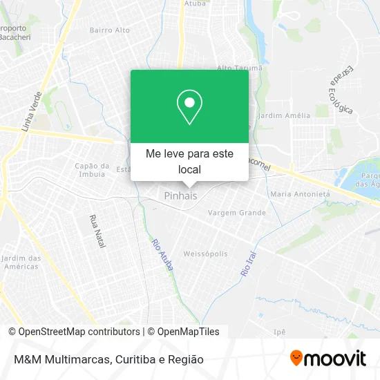 M&M Multimarcas mapa