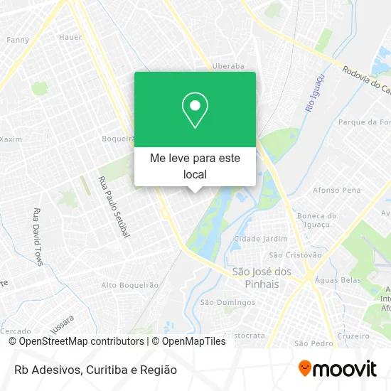 Rb Adesivos mapa