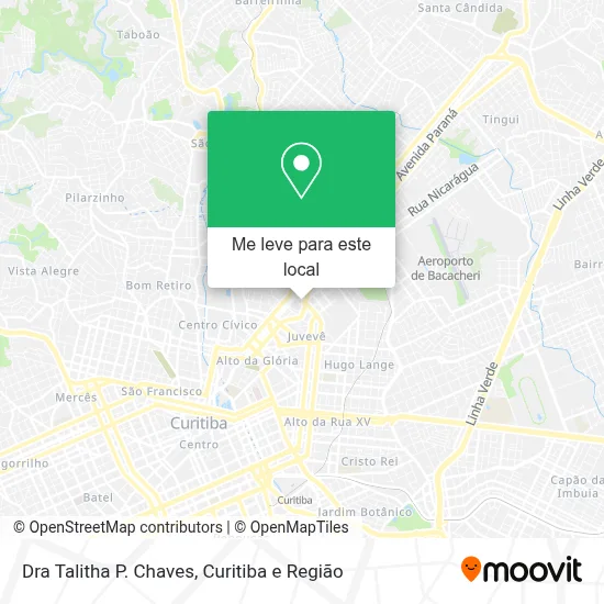 Dra Talitha P. Chaves mapa
