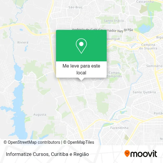 Informatize Cursos mapa