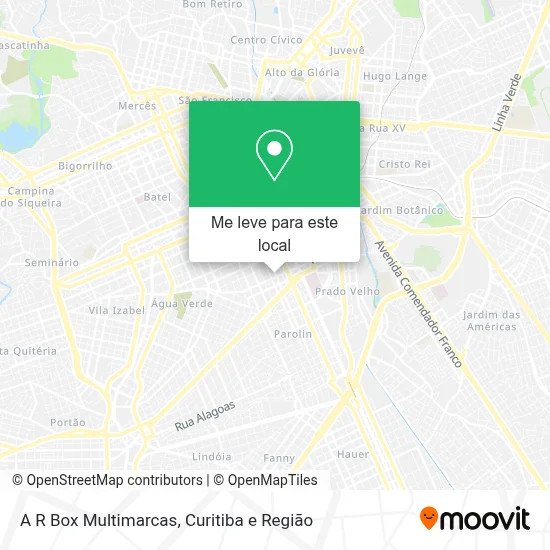 A R Box Multimarcas mapa
