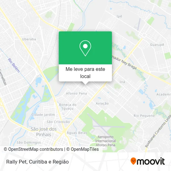 Rally Pet mapa