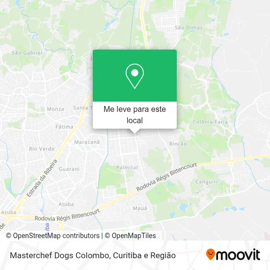 Masterchef Dogs Colombo mapa