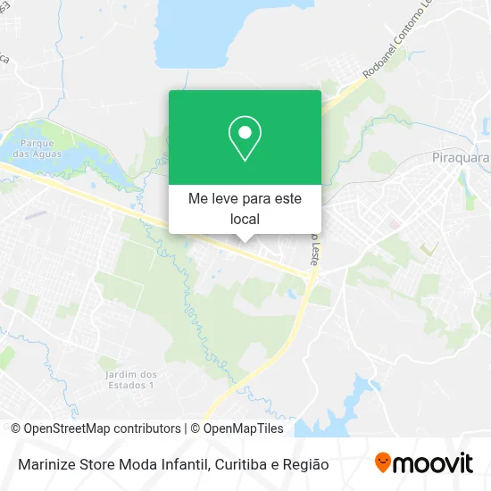Marinize Store Moda Infantil mapa