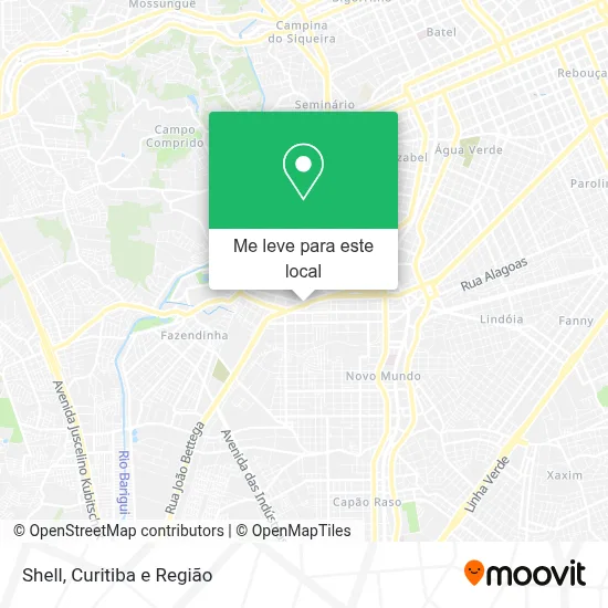 Shell mapa