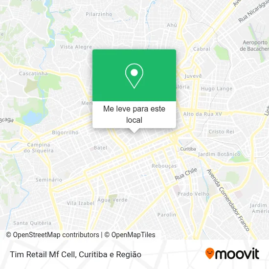 Tim Retail Mf Cell mapa