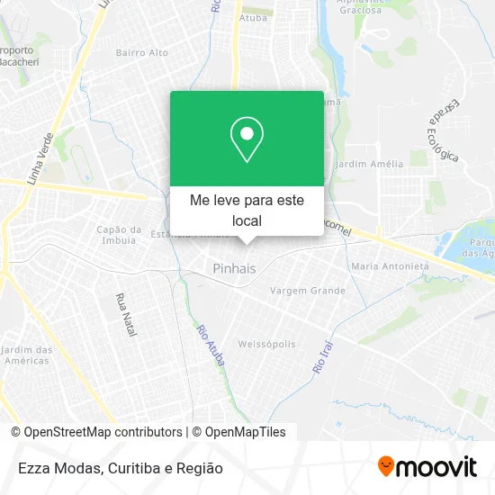 Ezza Modas mapa
