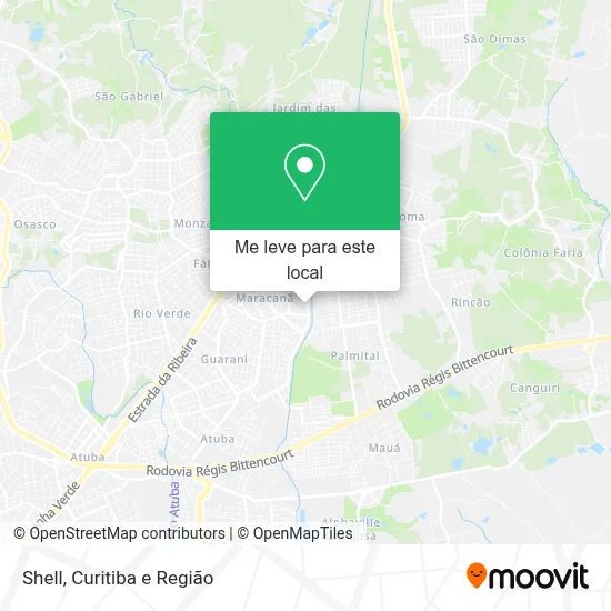 Shell mapa