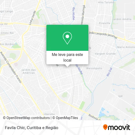 Favíla Chic mapa