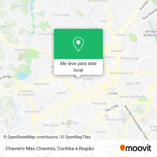 Chaveiro Max Chaveiro mapa