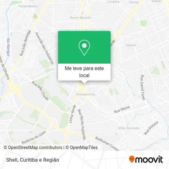 Shell mapa