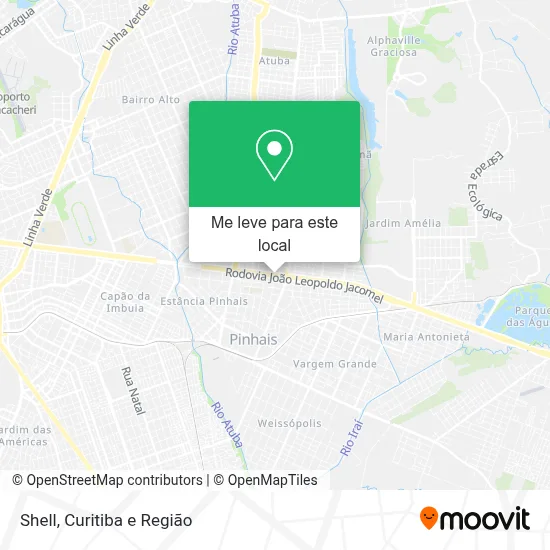 Shell mapa