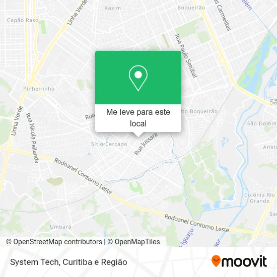 System Tech mapa
