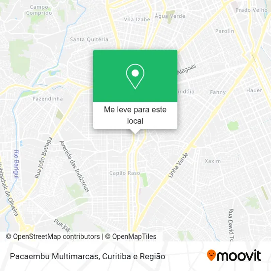 Pacaembu Multimarcas mapa