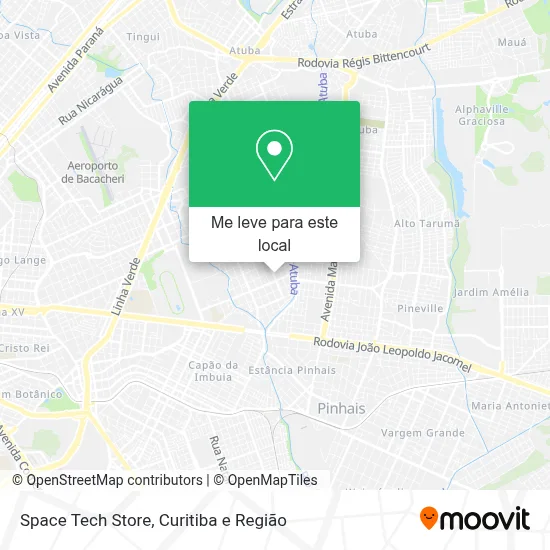 Space Tech Store mapa