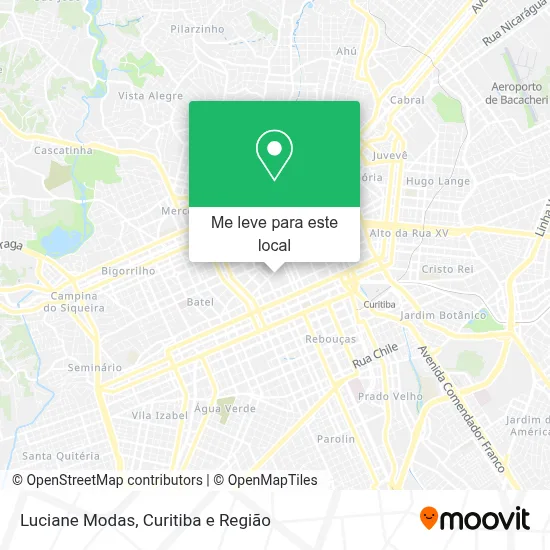 Luciane Modas mapa