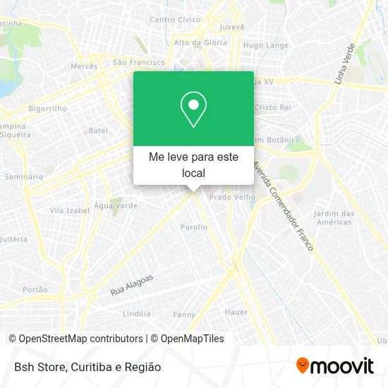 Bsh Store mapa