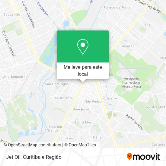 Jet Oil mapa