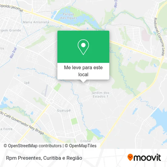 Rpm Presentes mapa