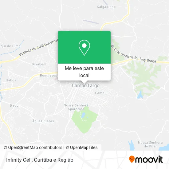 Infinity Cell mapa