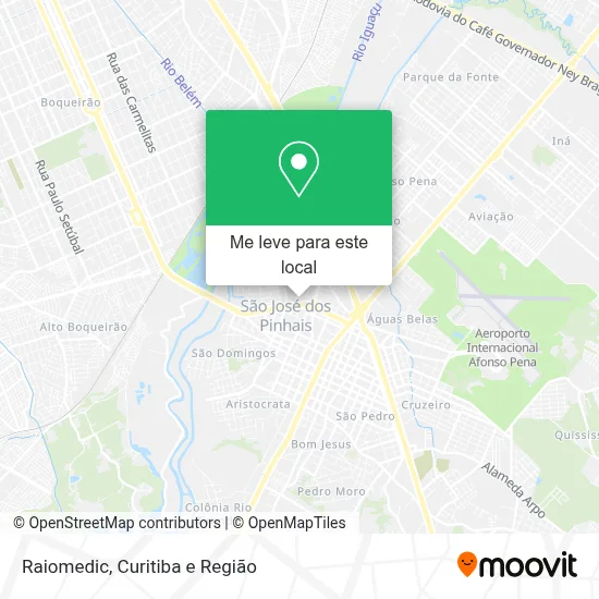 Raiomedic mapa