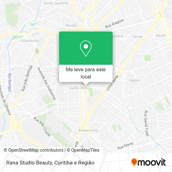 Rana Studio Beauty mapa