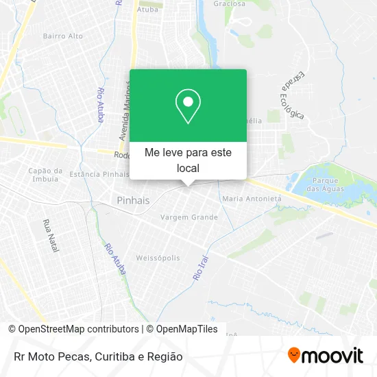 Rr Moto Pecas mapa