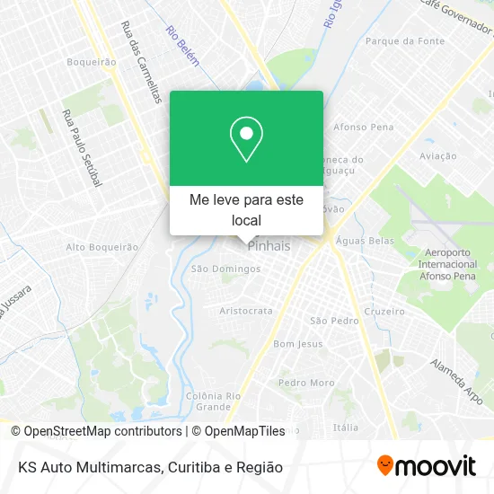 KS Auto Multimarcas mapa