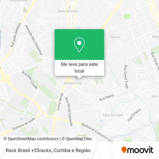 Rack Brasil  +55racks mapa