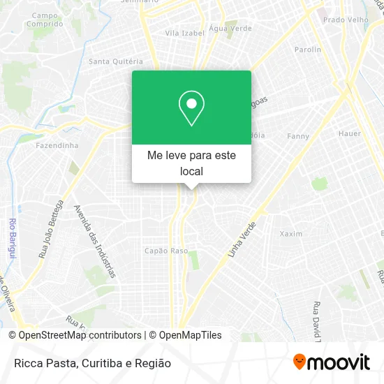 Ricca Pasta mapa
