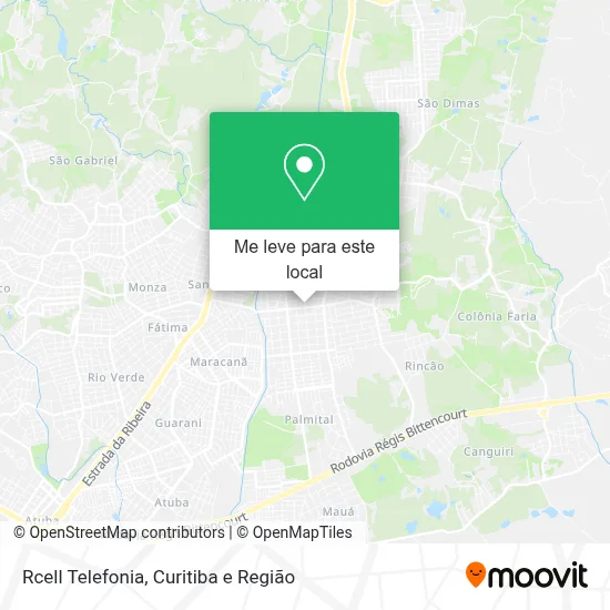 Rcell Telefonia mapa