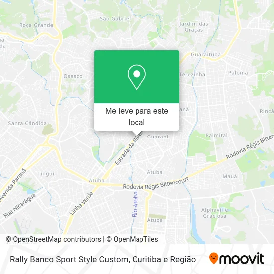 Rally Banco Sport Style Custom mapa