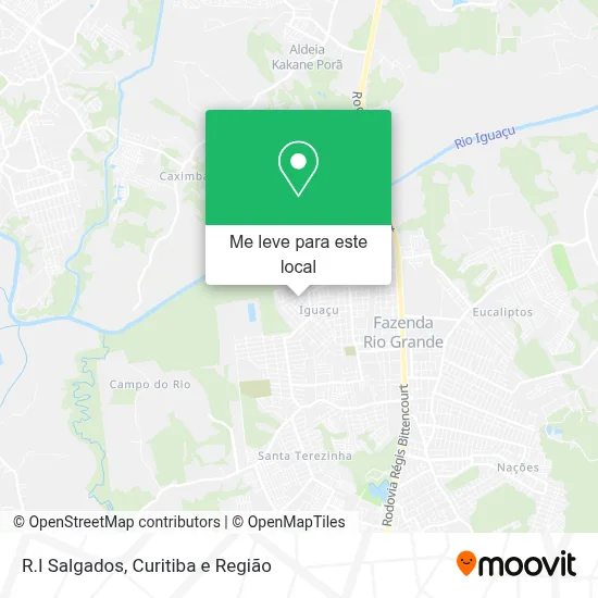 R.I Salgados mapa