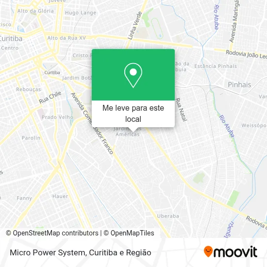 Micro Power System mapa
