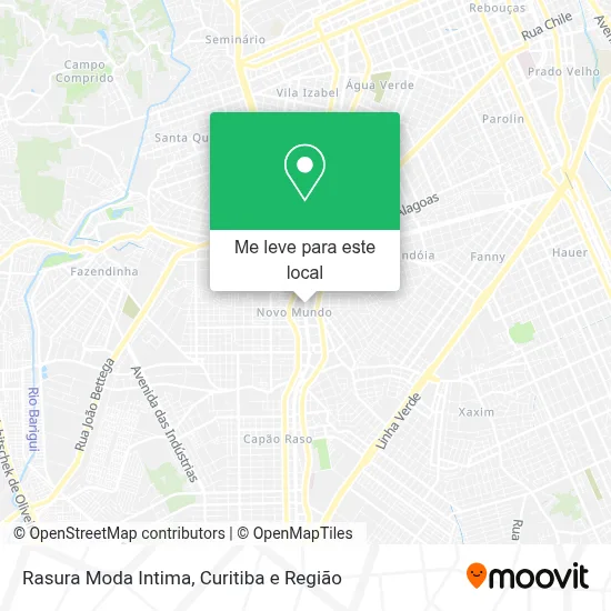 Rasura Moda Intima mapa