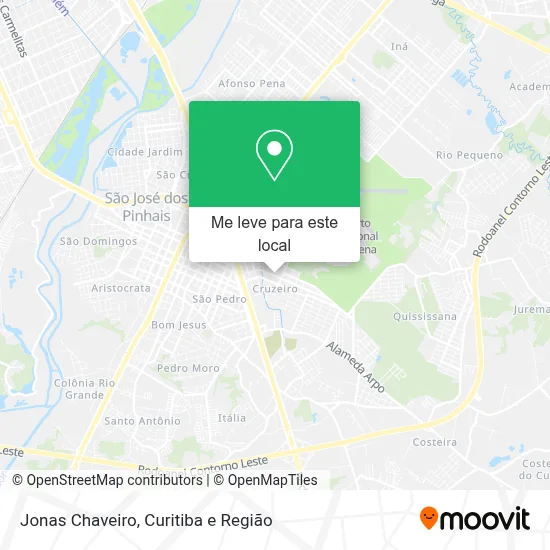 Jonas Chaveiro mapa
