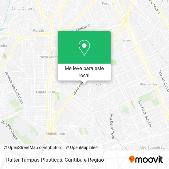 Ralter Tampas Plasticas mapa
