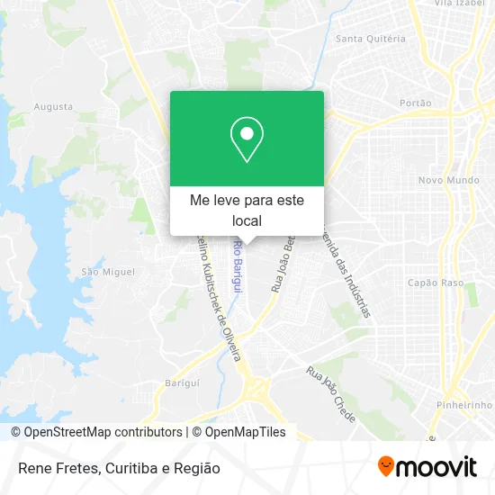 Rene Fretes mapa