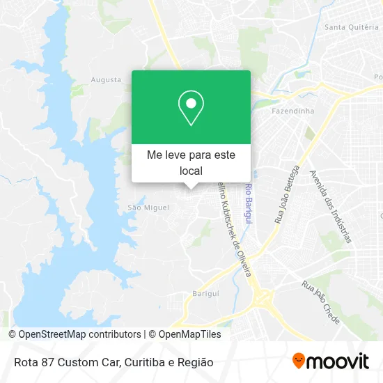 Rota 87 Custom Car mapa