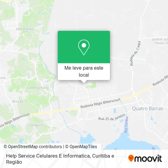 Help Service Celulares E Informatica mapa