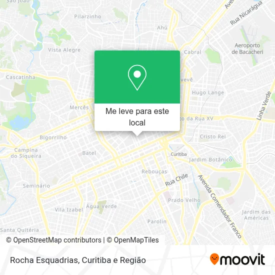 Rocha Esquadrias mapa