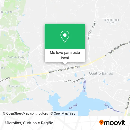 Microlins mapa
