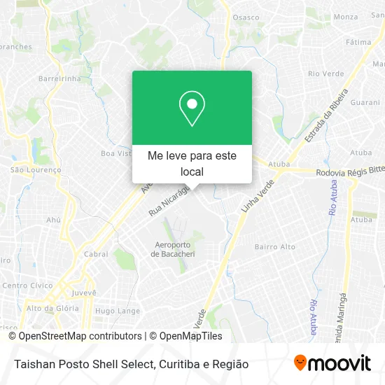 Taishan Posto Shell Select mapa
