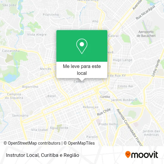Instrutor Local mapa