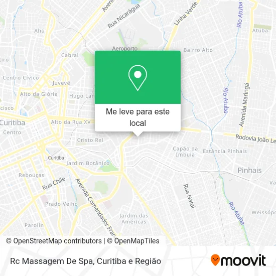 Rc Massagem De Spa mapa